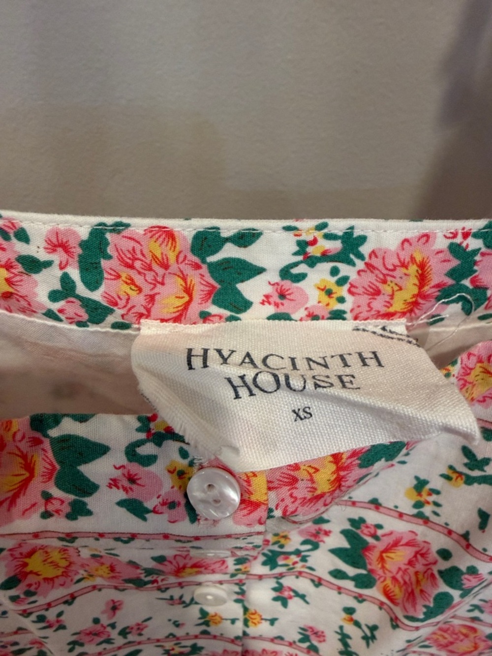 HYACINTH HOUSE Floral Lupine Dress Size XS - Picture 6 of 10